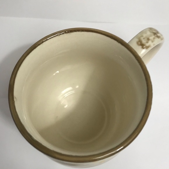 Temp-tations By Tara Old World Brown Cranberry 12 Oz Coffee Tea Mug Cup - Picture 7 of 13